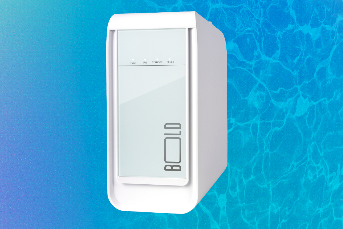 aparato purificador de agua de alta capacidad. Disponible en +Aqua Salud