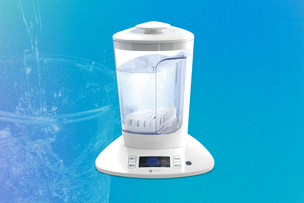 Jarra DetoX que transforma el agua común en agua hidrogenada, un potente antioxidante que ayuda a reducir radicales libres y niveles de oxidación.