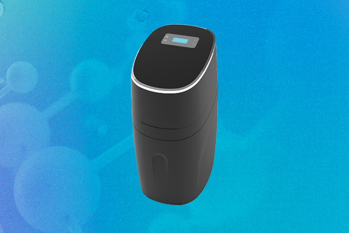 descalcificador volumétrico inteligente diseñado para ofrecer el máximo ahorro y protección en el hogar