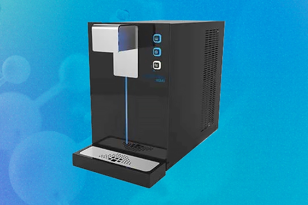 Equipo para oficina, bares, cafeterías y pequeño restaurante. Dispensador de sobremesa de agua.